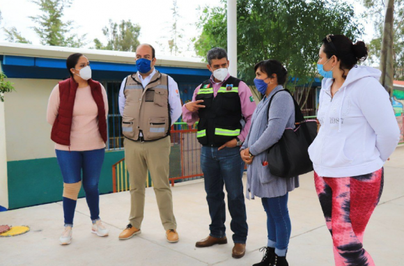 Remodelan infraestructura de escuelas en la capital