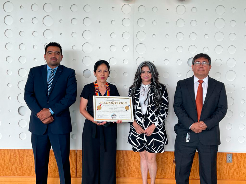 RECIBE CERERESO FEMENIL CONSTANCIA DE CERTIFICACIÓN INTERNACIONAL