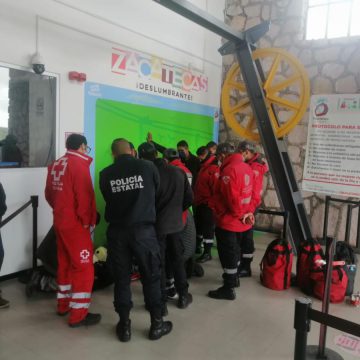 PARTICIPAN POLICÍAS EN CAPACITACIÓN SOBRE EL USO DE EQUIPO DE RESCATE