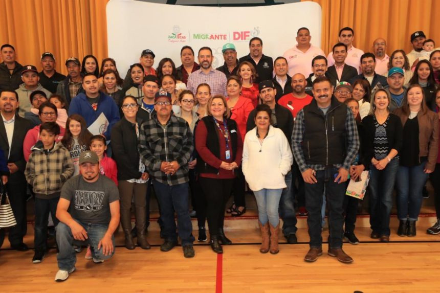 GOBIERNO DE ALEJANDRO TELLO HONRÓ SU COMPROMISO CON LA COMUNIDAD MIGRANTE DE ZACATECAS