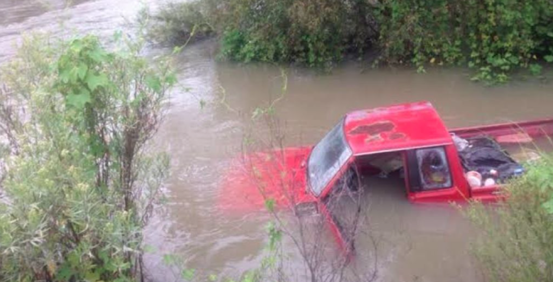 SE DESBORDA LA PRESA DEL SAN APARICIO EN GENARO CODINA