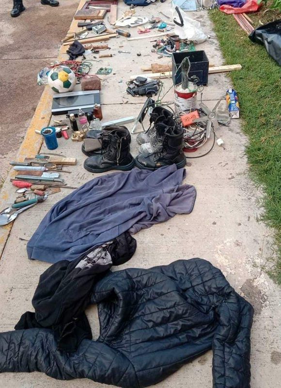 OTRO CATEO SORPRESA EN EL PENAL: INCAUTARON 24 PUNTAS HECHIZAS, CARGADORES DE CELULAR Y HASTA CONTROLES DE TELEVISIÓN