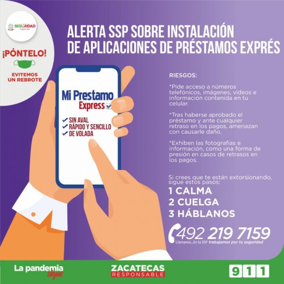 ALERTAN SOBRE INSTALACIÓN DE APLICACIONES DE PRÉSTAMOS RÁPIDOS