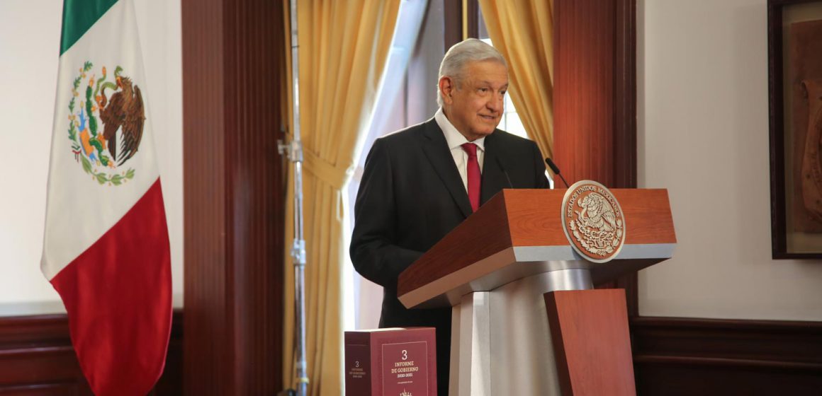 (Vídeo) GOBIERNO CONSOLIDA CAMBIOS IRREVERSIBLES EN BENEFICIO DEL PUEBLO, AFIRMA PRESIDENTE EN TERCER INFORME