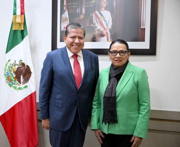 ATIENDE GOBERNADOR DAVID MONREAL TEMAS PRIORITARIOS PARA ZACATECAS EN REUNIÓN CON SECRETARIA DE GOBERNACIÓN, ROSA ICELA RODRÍGUEZ