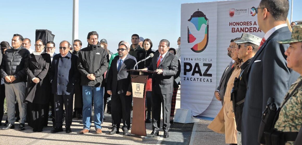NI UN PASO ATRÁS EN EL CAMINO DE LA CONSOLIDACIÓN DE LA PAZ EN ZACATECAS: GOBERNADOR DAVID MONREAL ÁVILA