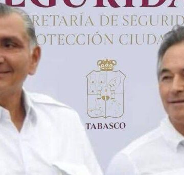 SEÑALA MAY A EX MANDO DE SSP COMO LÍDER CRIMINAL EN TABASCO