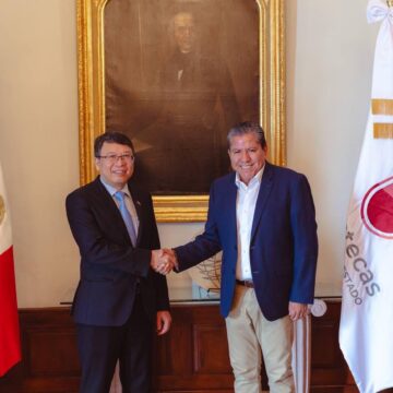 FORTALECE GOBERNADOR DAVID MONREAL LAZOS DE COOPERACIÓN CON EMBAJADOR DE VIETNAM