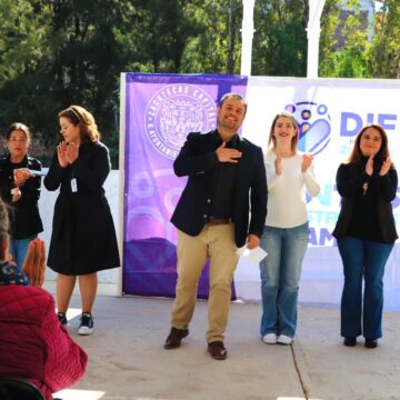 MIGUEL VARELA Y KARLA ESTRADA BENEFICIAN A 930 FAMILIAS CON APOYOS ALIMENTARIOS EN LA CAPITAL