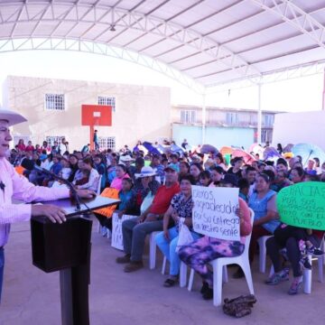 TENDRÁN APOYOS ALIMENTARIOS PARA EL BIENESTAR 2 MIL 500 FAMILIAS DE MIGUEL AUZA: DAVID MONREAL ÁVILA