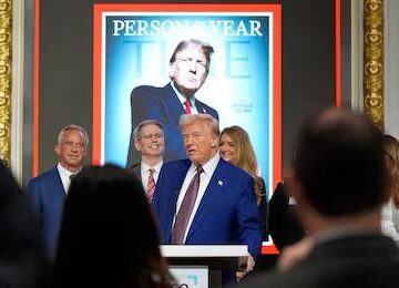 DONALD TRUMP, PERSONA DEL AÑO PARA LA REVISTA TIME