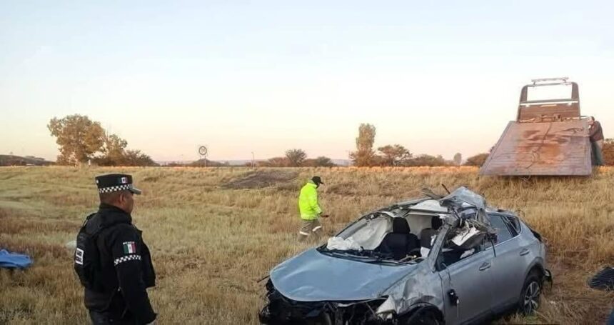 MUEREN DOS PAISANOS EN ACCIDENTE CARRETERO
