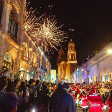 FESTIVAL DE LUCES ZACATECAS CAUTIVÓ A MILES DE VISITANTES DURANTE TEMPORADA VACACIONAL DE INVIERNO