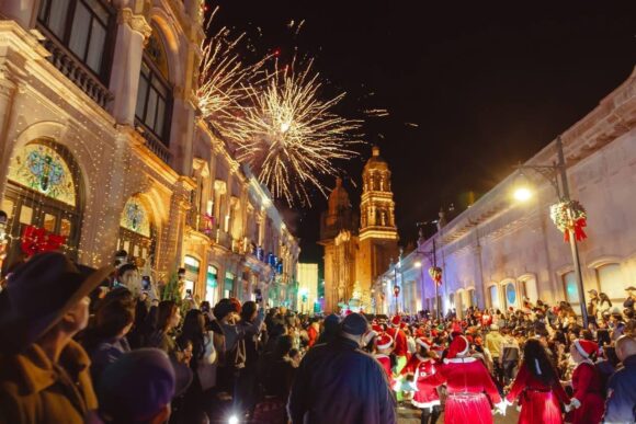 FESTIVAL DE LUCES ZACATECAS CAUTIVÓ A MILES DE VISITANTES DURANTE TEMPORADA VACACIONAL DE INVIERNO