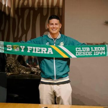 LEÓN ANUNCIA EL FICHAJE DE JAMES RODRÍGUEZ PARA EL CLAUSURA 2025