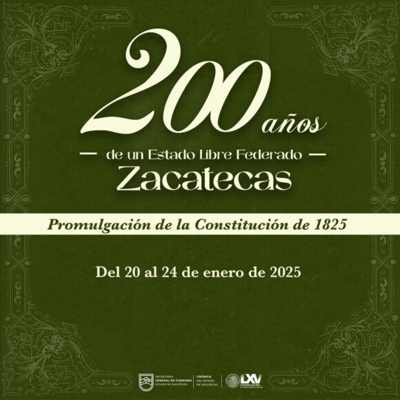 REALIZARÁ GOBIERNO DE ZACATECAS COLOQUIO “200 AÑOS DE UN ESTADO LIBRE FEDERADO”