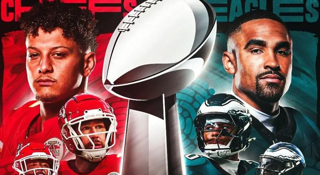 ¡LISTO EL SUPER BOWL LIX! EAGLES VS CHIEFS POR EL TROFEO VINCE LOMBARDI