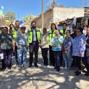 AMPLÍA GOBIERNO DE ZACATECAS RED DE ALCANTARILLADO EN CALERILLA