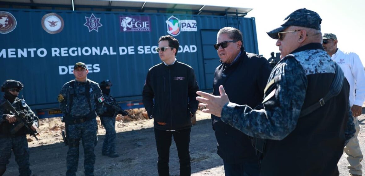 ANUNCIA GOBERNADOR DAVID MONREAL CONSTRUCCIÓN DEL CENTRO DE ADIESTRAMIENTO DE SEGURIDAD EN VILLANUEVA