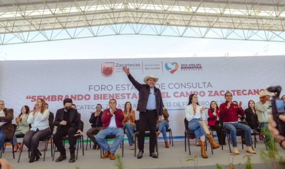 ENCABEZA GOBERNADOR DAVID MONREAL ÁVILA FORO DE CONSULTA “SEMBRANDO BIENESTAR EN EL CAMPO ZACATECANO” ENCABEZA GOBERNADOR DAVID MONREAL ÁVILA FORO DE CONSULTA “SEMBRANDO BIENESTAR EN EL CAMPO ZACATECANO”