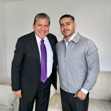 PARA REFORZAR ESTRATEGIA DE SEGURIDAD, SE REÚNE GOBERNADOR DAVID MONREAL CON TITULAR DE SSPC, OMAR GARCÍA HARFUCH