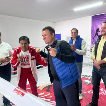 CELEBRA ALCALDE MIGUEL VARELA EL 16º ANIVERSARIO DE LA LIGA MUNICIPAL DE BOX