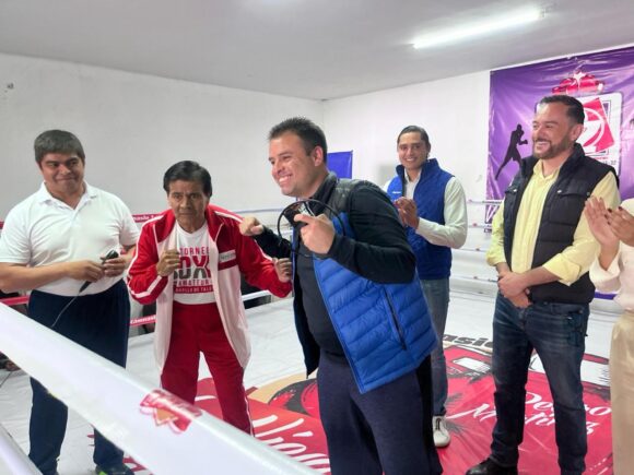 CELEBRA ALCALDE MIGUEL VARELA EL 16º ANIVERSARIO DE LA LIGA MUNICIPAL DE BOX