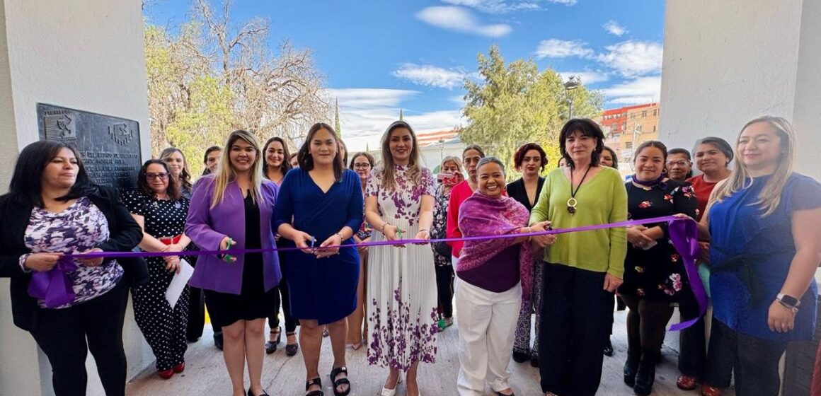 INAUGURA GOBIERNO DE ZACATECAS CENTRO DE ATENCIÓN A MUJERES VÍCTIMAS DE VIOLENCIA