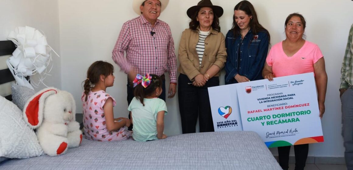 MEJORA GOBERNADOR DAVID MONREAL ÁVILA VIVIENDAS DE FAMILIAS DE COMUNIDADES RURALES DEL TERRITORIO ZACATECANO