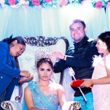 INAUGURA MIGUEL VARELA FIESTAS PATRONALES EN EL MAGUEY