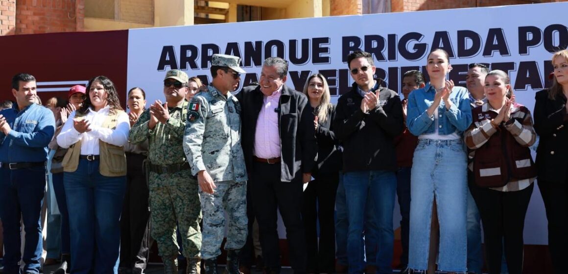COMIENZA GOBERNADOR DAVID MONREAL ACCIONES DE LAS BRIGADAS POR LA PAZ Y EL BIENESTAR DE ZACATECAS