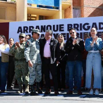COMIENZA GOBERNADOR DAVID MONREAL ACCIONES DE LAS BRIGADAS POR LA PAZ Y EL BIENESTAR DE ZACATECAS