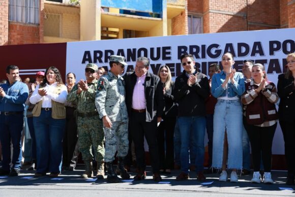 COMIENZA GOBERNADOR DAVID MONREAL ACCIONES DE LAS BRIGADAS POR LA PAZ Y EL BIENESTAR DE ZACATECAS