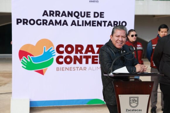 GOBERNADOR DAVID MONREAL DA EL BANDERAZO DE ARRANQUE DEL PROGRAMA ALIMENTARIO “CORAZÓN CONTENTO”