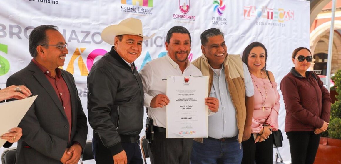INICIA PROGRAMA RUTAS MÁGICAS DE COLOR EN SOMBRERETE PUEBLO MÁGICO