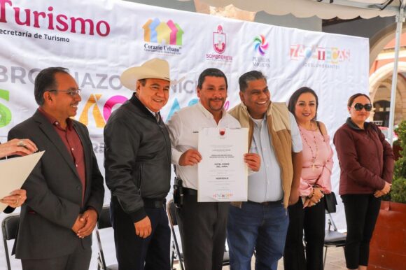 INICIA PROGRAMA RUTAS MÁGICAS DE COLOR EN SOMBRERETE PUEBLO MÁGICO