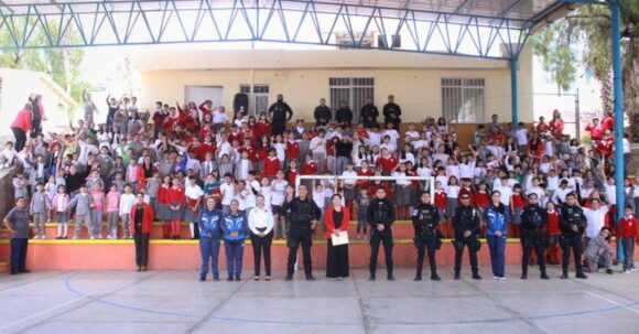 ATIENDE “ESCUELA SEGURA” A MÁS DE 550 ALUMNOS DE LA CLUB DE LEONES