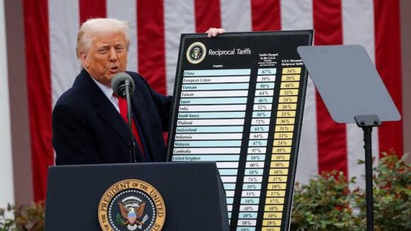 TRUMP ANUNCIA ARANCELES RECÍPROCOS; MÉXICO Y CANADÁ NO APARECEN EN LA LISTA