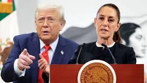 SHEINBAUM RESPONDE A SEÑALAMIENTOS DE TRUMP SOBRE SU “TEMOR A LOS CÁRTELES”