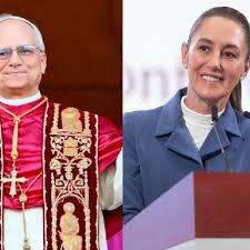 CLAUDIA SHEINBAUM INVITARÁ AL PAPA LEÓN XIV A MÉXICO