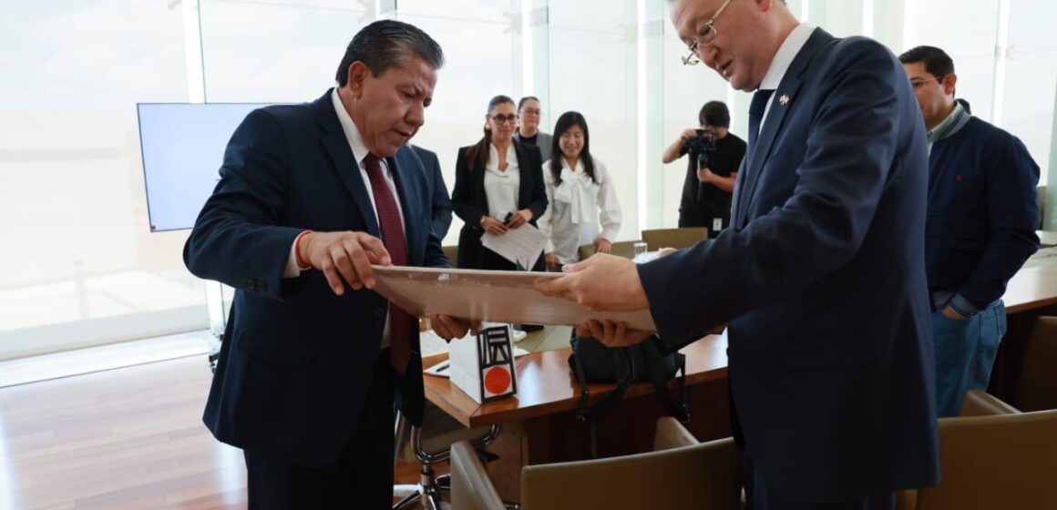 FORTALECEN ZACATECAS Y JAPÓN RELACIÓN DE COLABORACIÓN: GOBERNADOR DAVID MONREAL ÁVILA