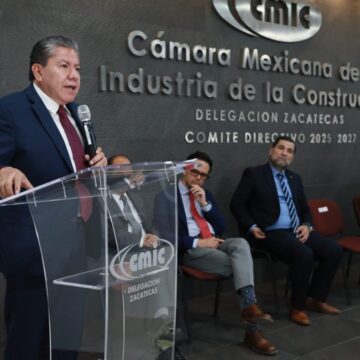 FORTALECE GOBERNADOR DAVID MONREAL COORDINACIÓN CON CMIC PARA DETONAR EL DESARROLLO DE ZACATECAS