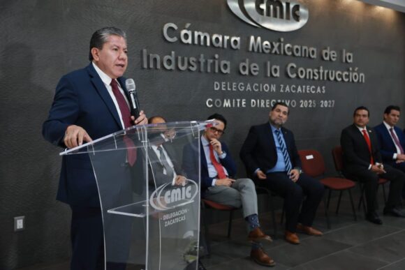 FORTALECE GOBERNADOR DAVID MONREAL COORDINACIÓN CON CMIC PARA DETONAR EL DESARROLLO DE ZACATECAS