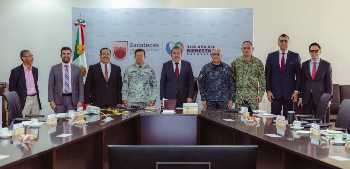 RECONOCE GOBIERNO DE MÉXICO AL MANDATARIO DAVID MONREAL POR AVANCES DE ZACATECAS EN MATERIA DE SEGURIDAD Y PERCEPCIÓN