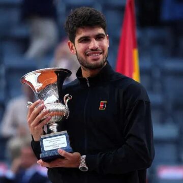 CARLOS ALCARAZ CONQUISTA ROMA Y PONE FIN A LA RACHA DE SINNER