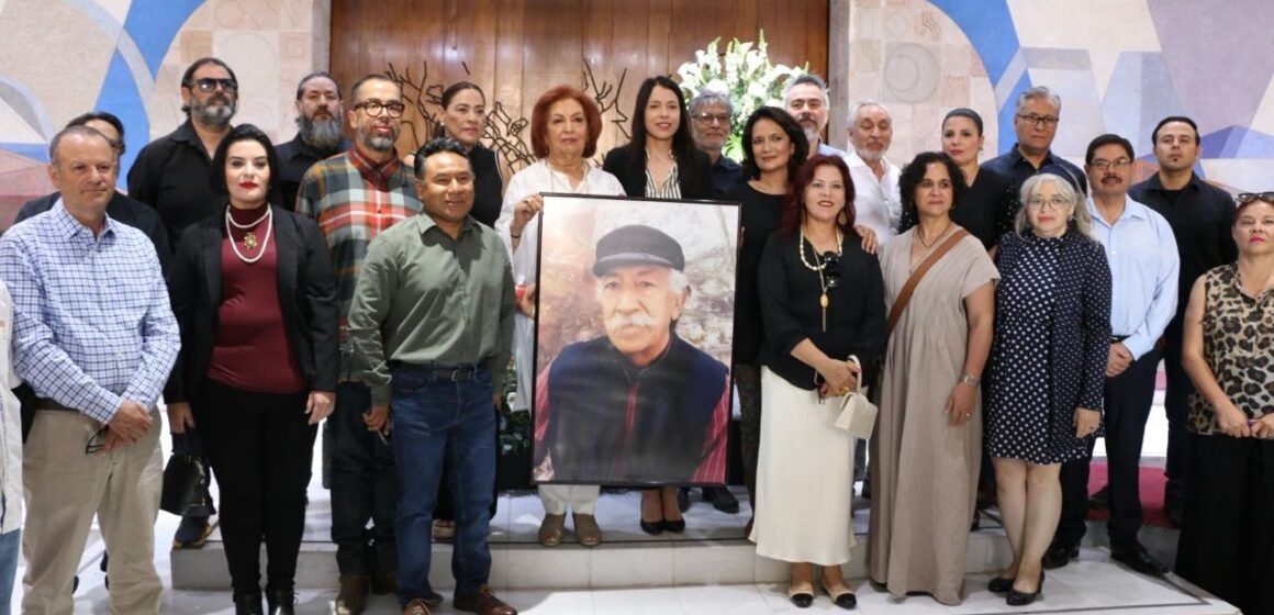 RINDE ZACATECAS SENTIDO HOMENAJE LUCTUOSO AL ARTISTA ISMAEL GUARDADO