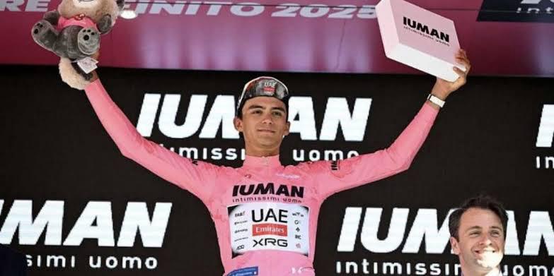 «ES UN SUEÑO SER LÍDER DEL GIRO DE ITALIA»: ISAAC DEL TORO