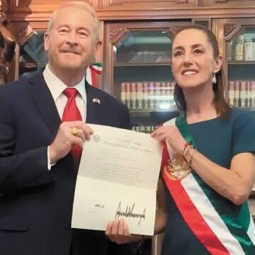 «SOMOS MÁS QUE SOCIOS», ASEGURA EL NUEVO EMBAJADOR RONALD JOHNSON SOBRE LA RELACIÓN MÉXICO-EE.UU.