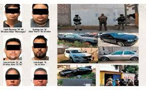 DETIENEN A SEIS DE LA BANDA CRIMINAL LOS MAYAS EN MORELOS; LES ASEGURAN 37 AUTOS