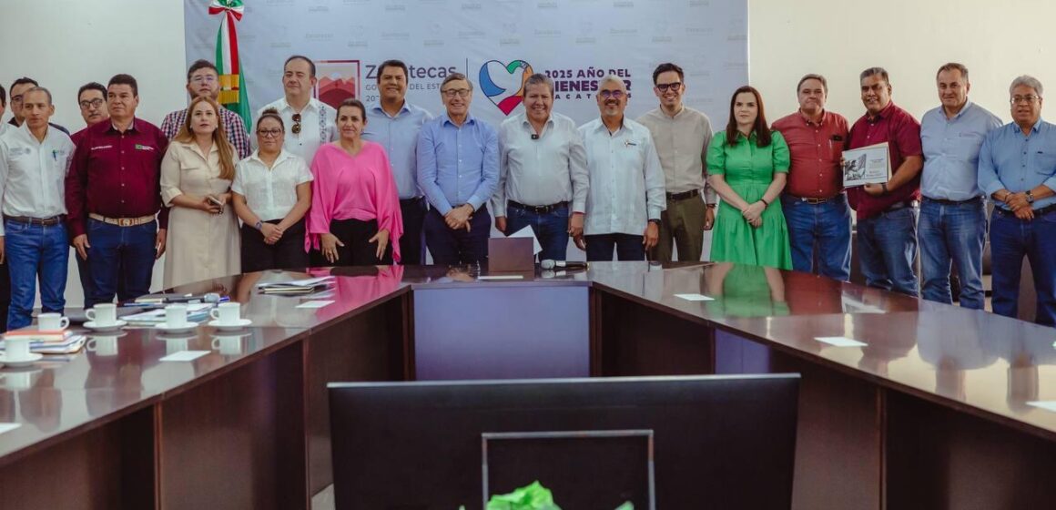 IMPULSA DAVID MONREAL PROYECTOS DE TRANSFORMACIÓN HÍDRICA Y AGRÍCOLA PARA ZACATECAS
